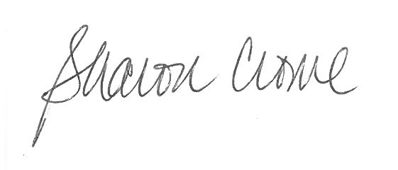 Sharon Crowe's signature